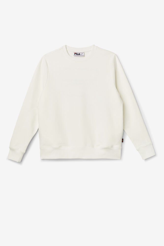 Fila Sweatshirt Womens White - Galatea - Philippines 9612354-ZJ